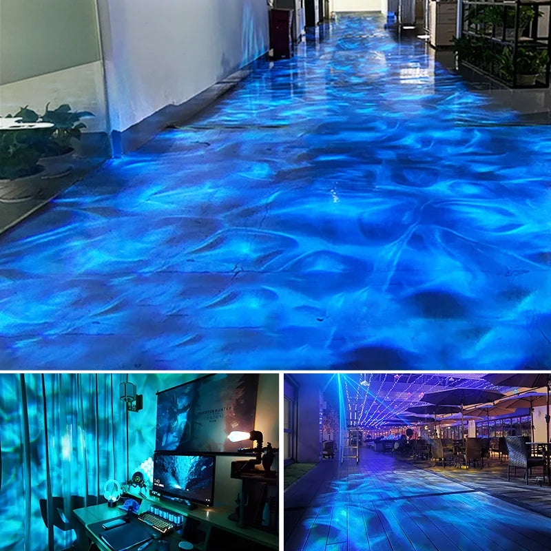 Waterproof Outdoor Water Wave projector