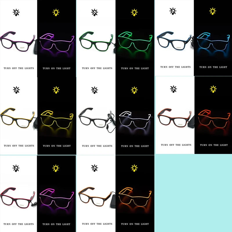 Led Glasses Neon