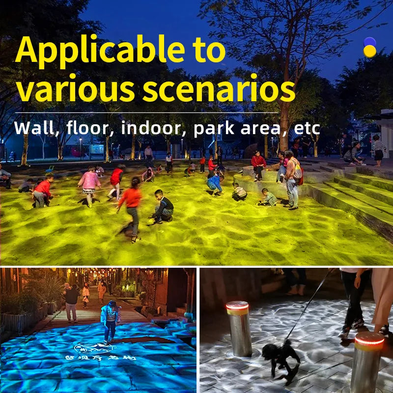 Waterproof Outdoor Water Wave projector