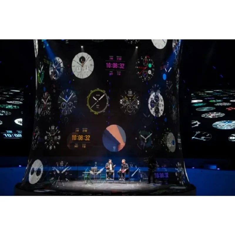 3D holographic mesh projection screen
