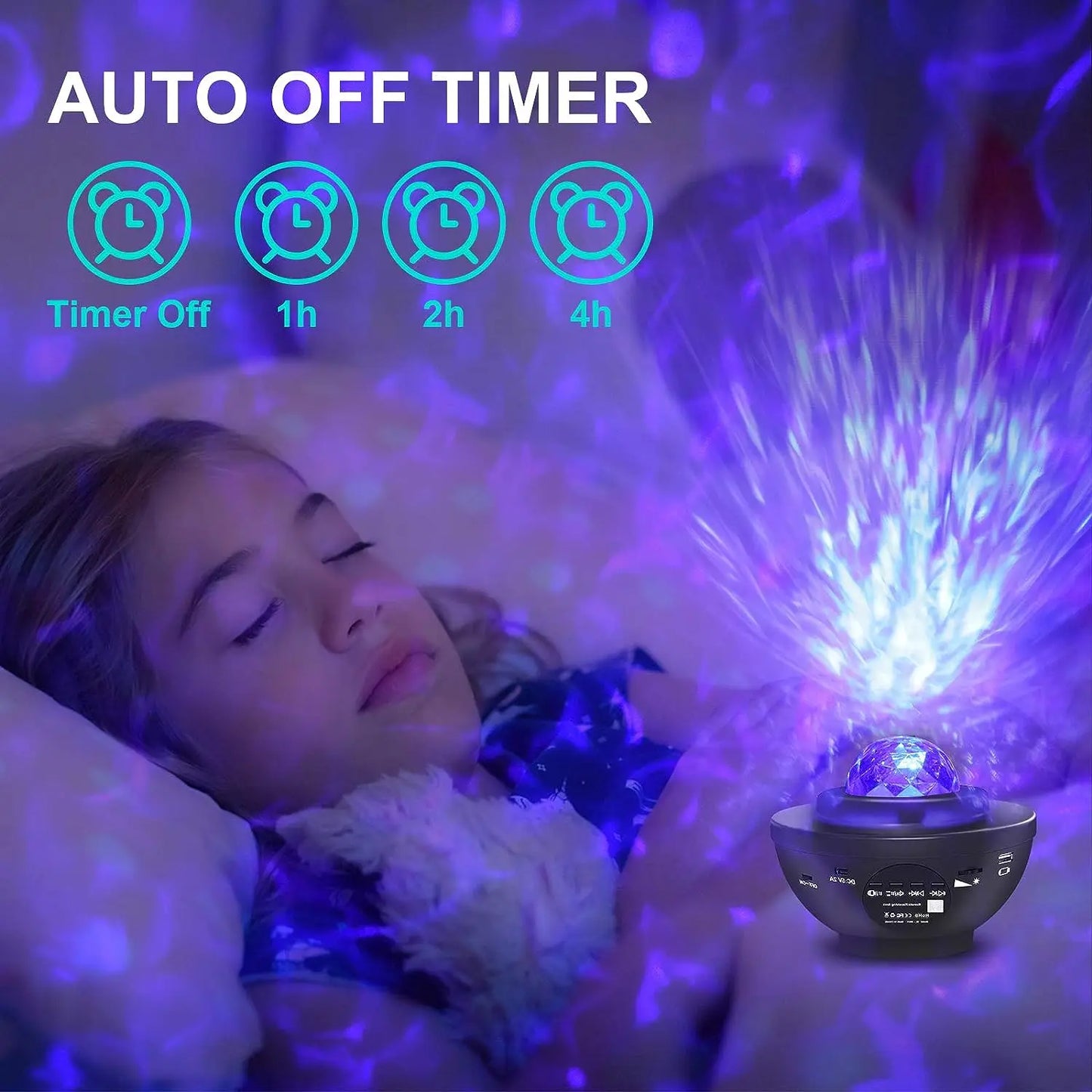 Colorful Starry Projector Galaxy Night Light