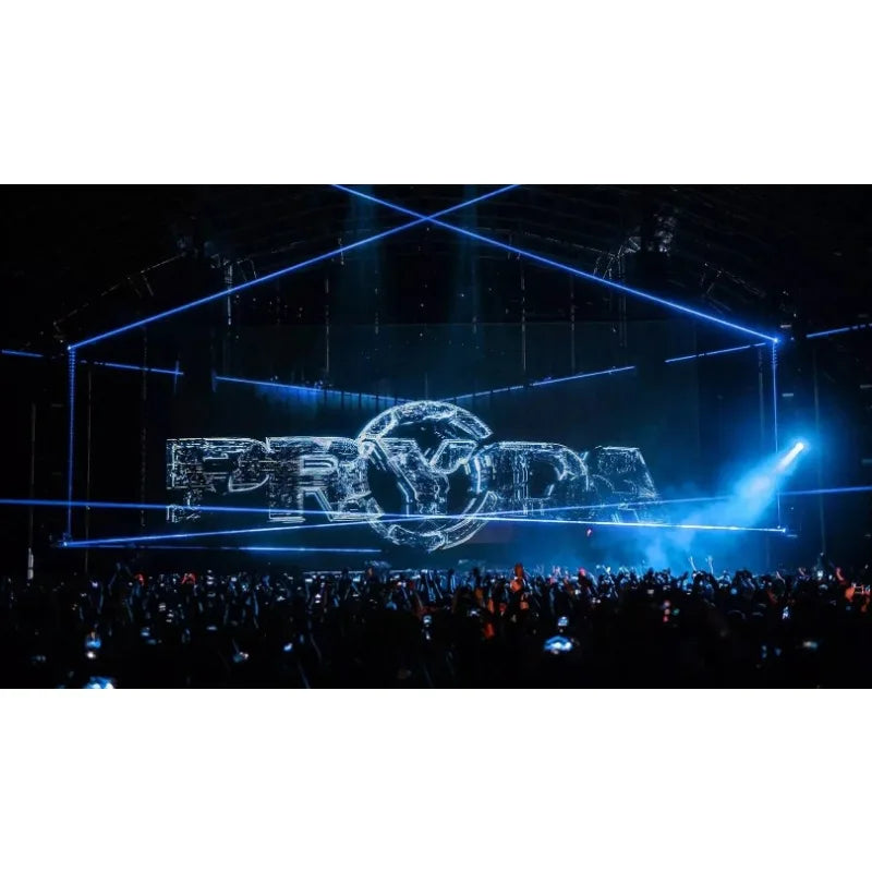 3D holographic mesh projection screen