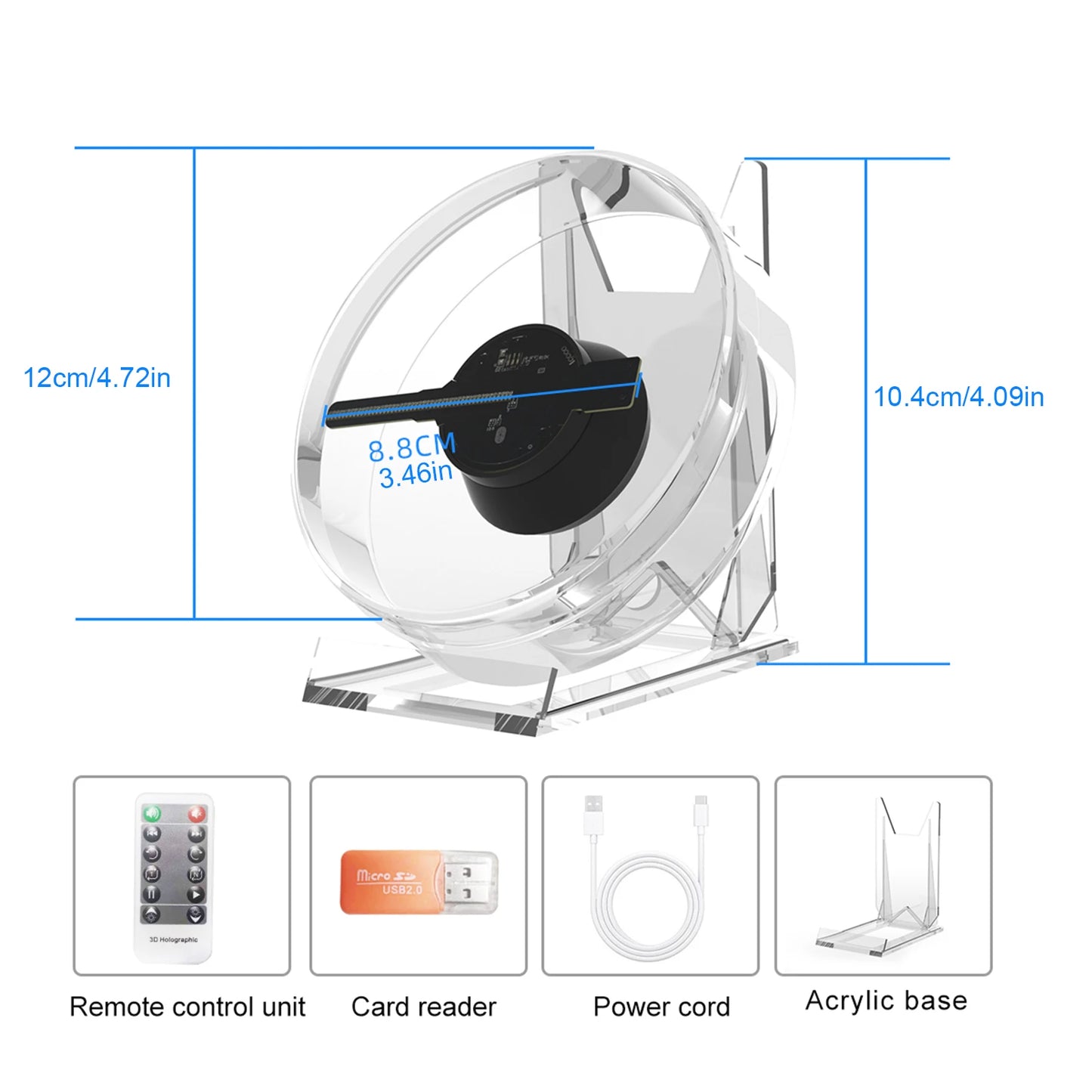 3D Holographic Projector